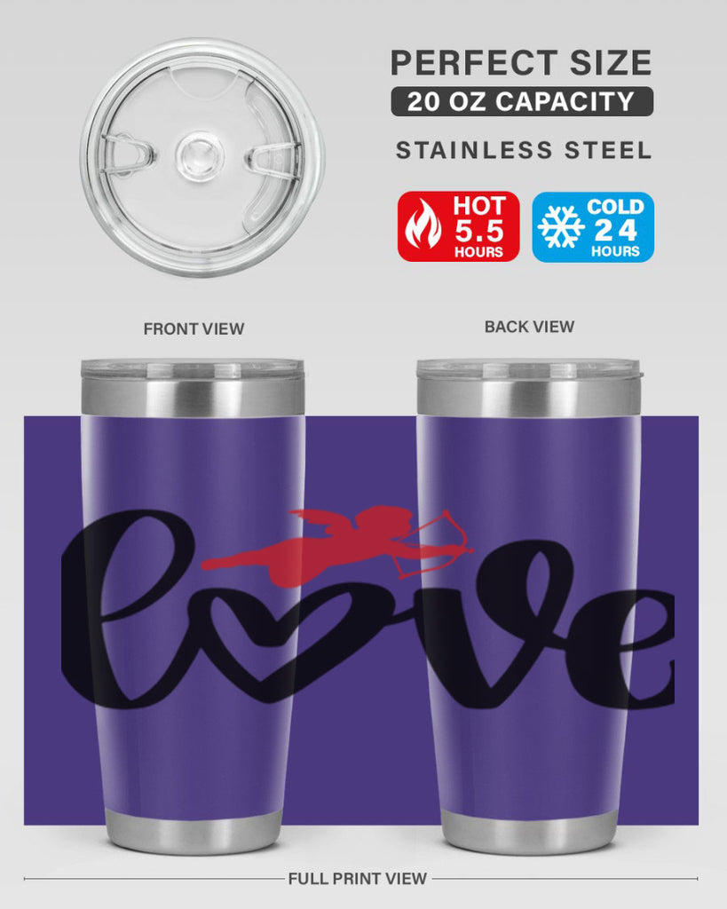 love 19#- valentines day- Tumbler