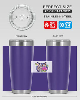 owl 13#- owl- Tumblers