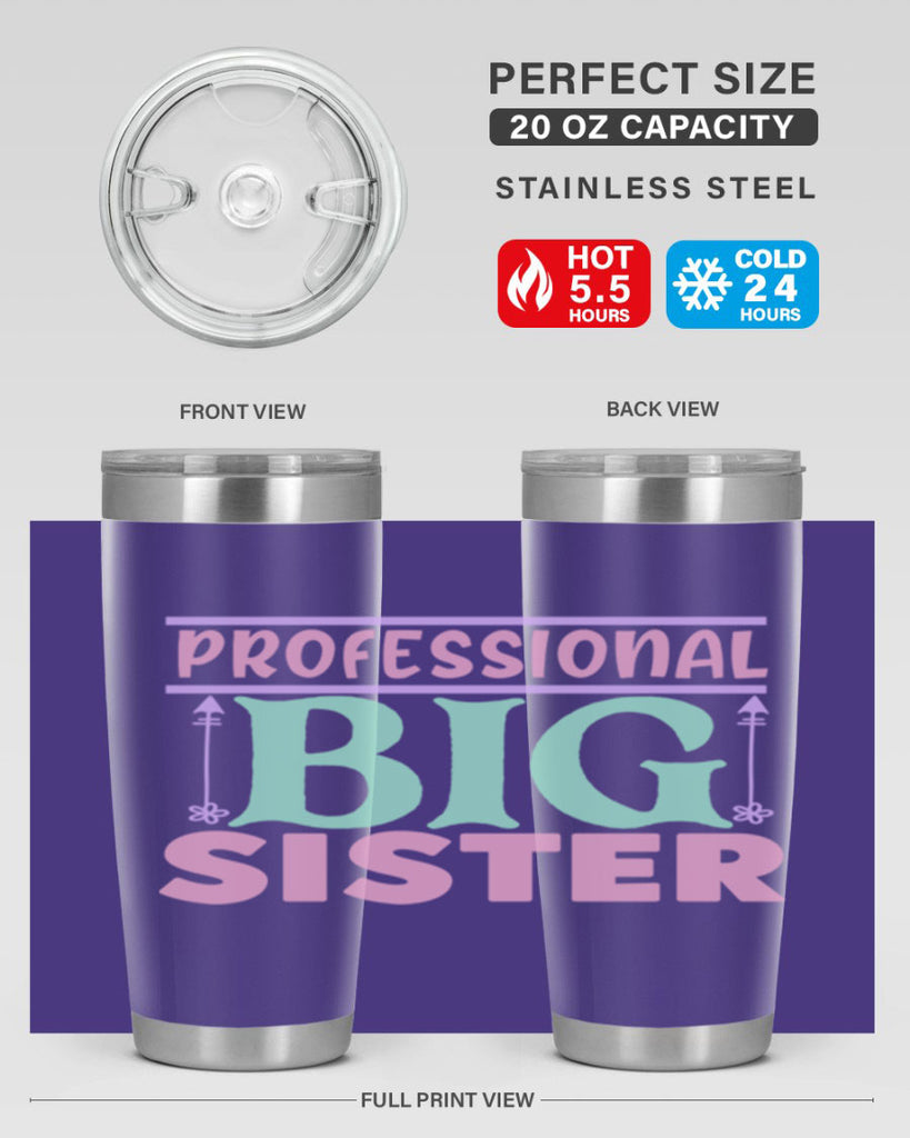 professional big sister Style 2#- baby- Tumbler