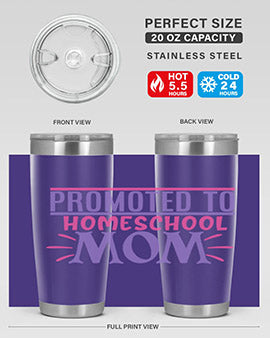 promoted to homeschool mom Style 49#- corona virus- Tumbler