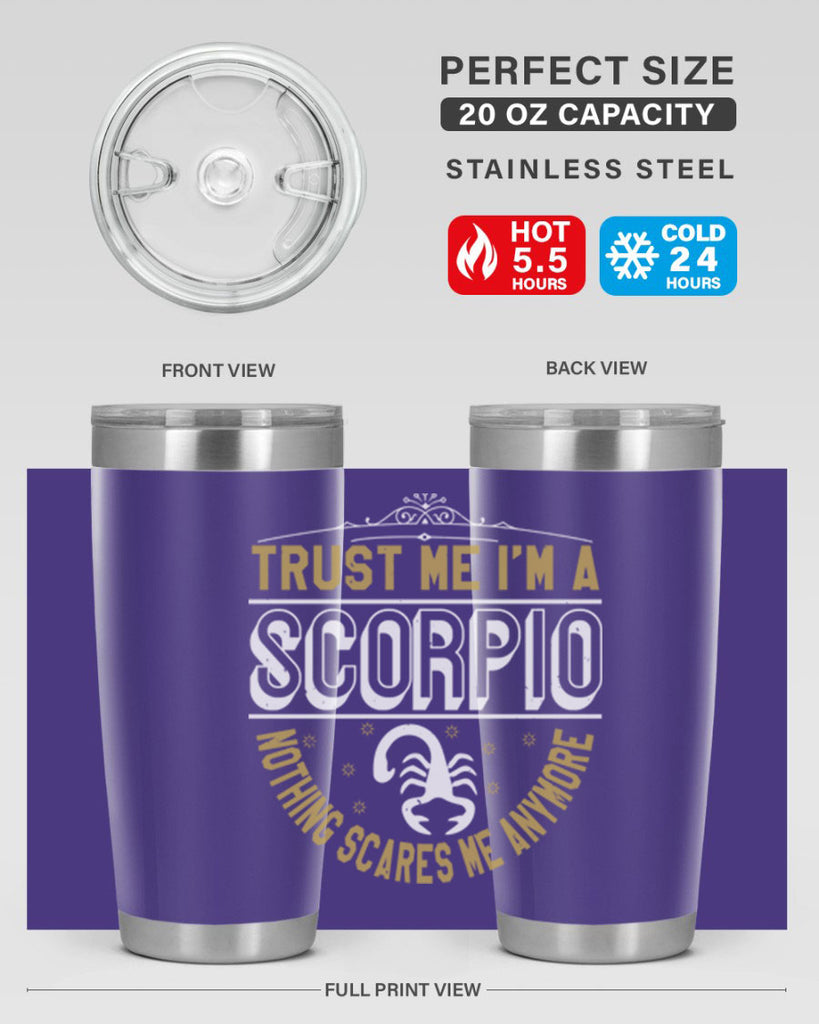 scorpio 458#- zodiac- Tumbler
