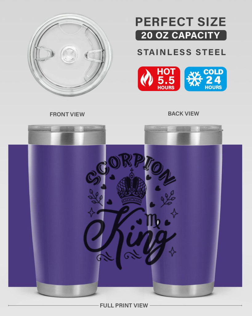 scorpio n king 465#- zodiac- Tumbler
