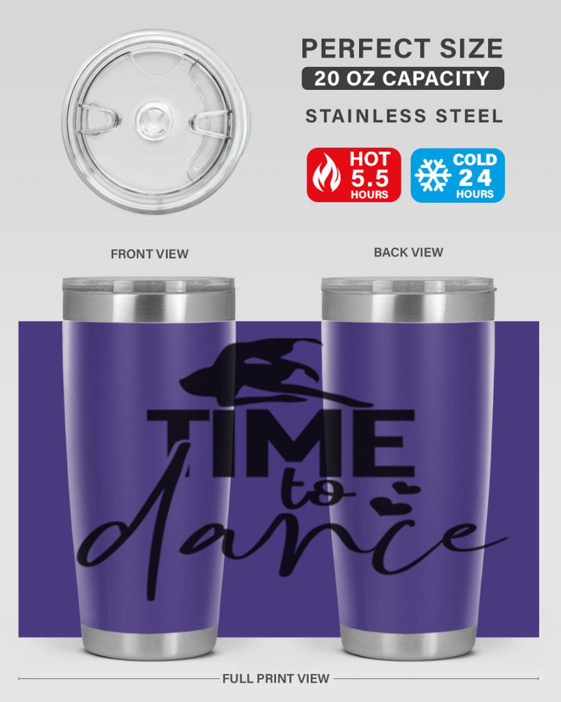 time to dance 84#- ballet- Tumbler
