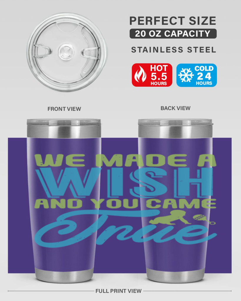 we made a wish and you can true Style 164#- baby- tumbler
