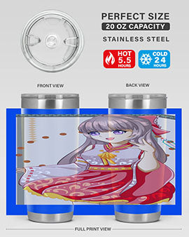 A beautiful and happy girl with kimono 104#- anime- Tumbler