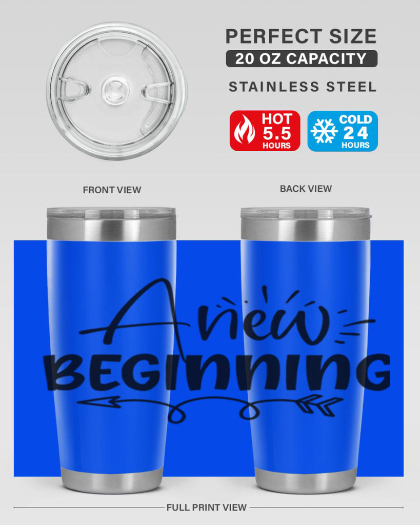 A new beginning 1#- spring- Tumbler