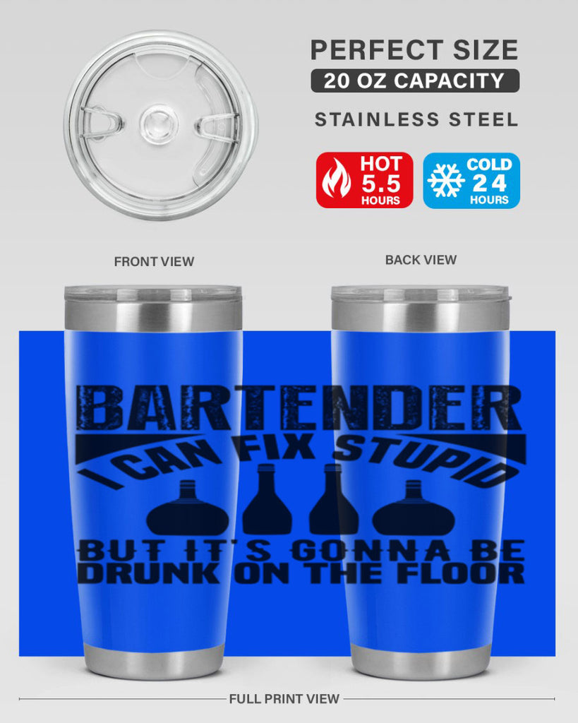 Bartender I can fix Style 9#- bartender- tumbler