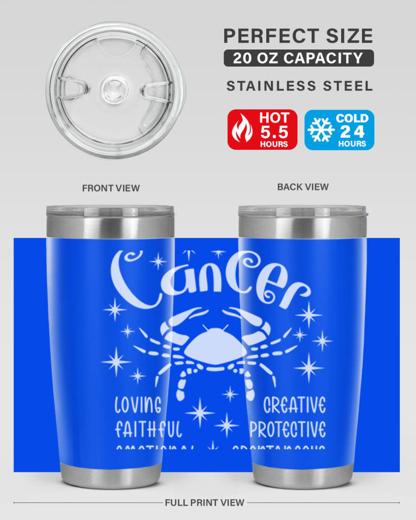 Cancer 150#- zodiac- Tumbler