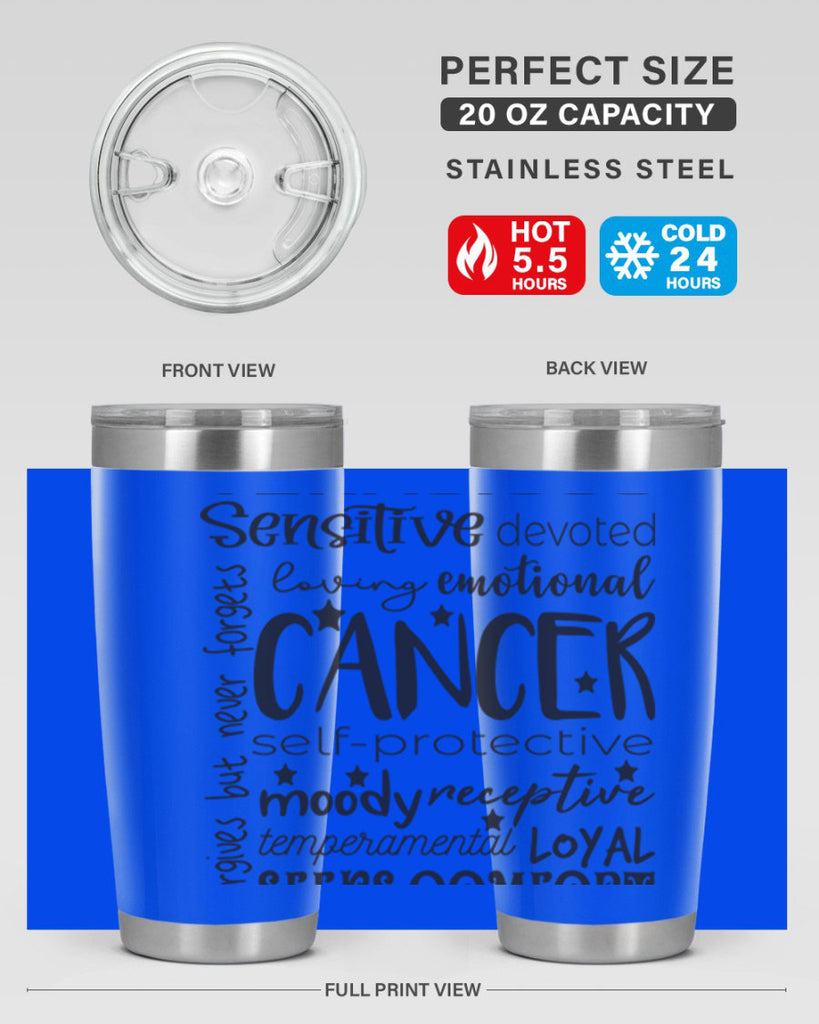 Cancer 565#- zodiac- Tumbler