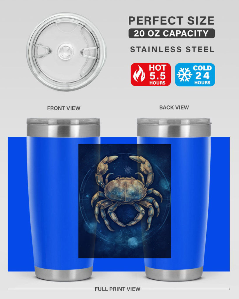 Cancer 57#- zodiac- Tumbler