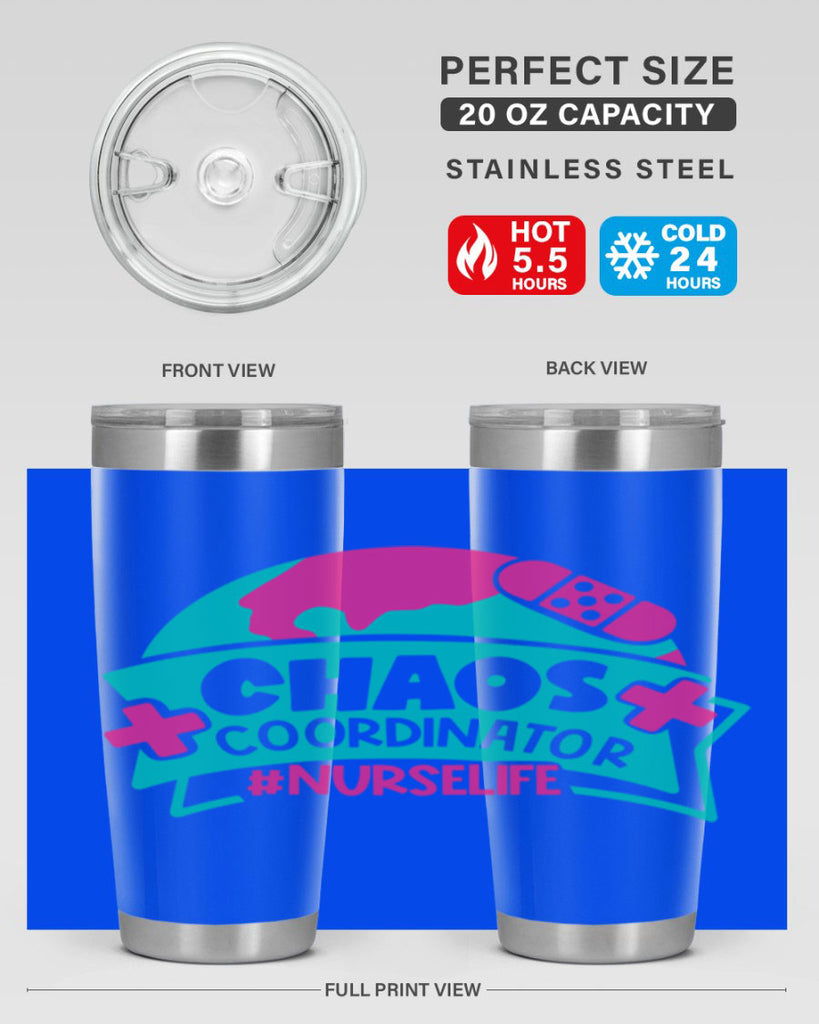 Chaos Coordinator Nurselife Style Style 213#- nurse- tumbler