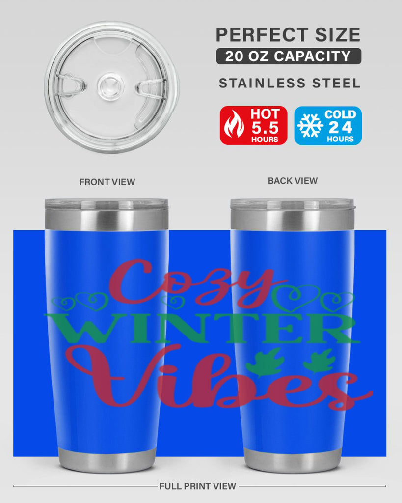 Cozy Winter Vibes 74#- winter- Tumbler