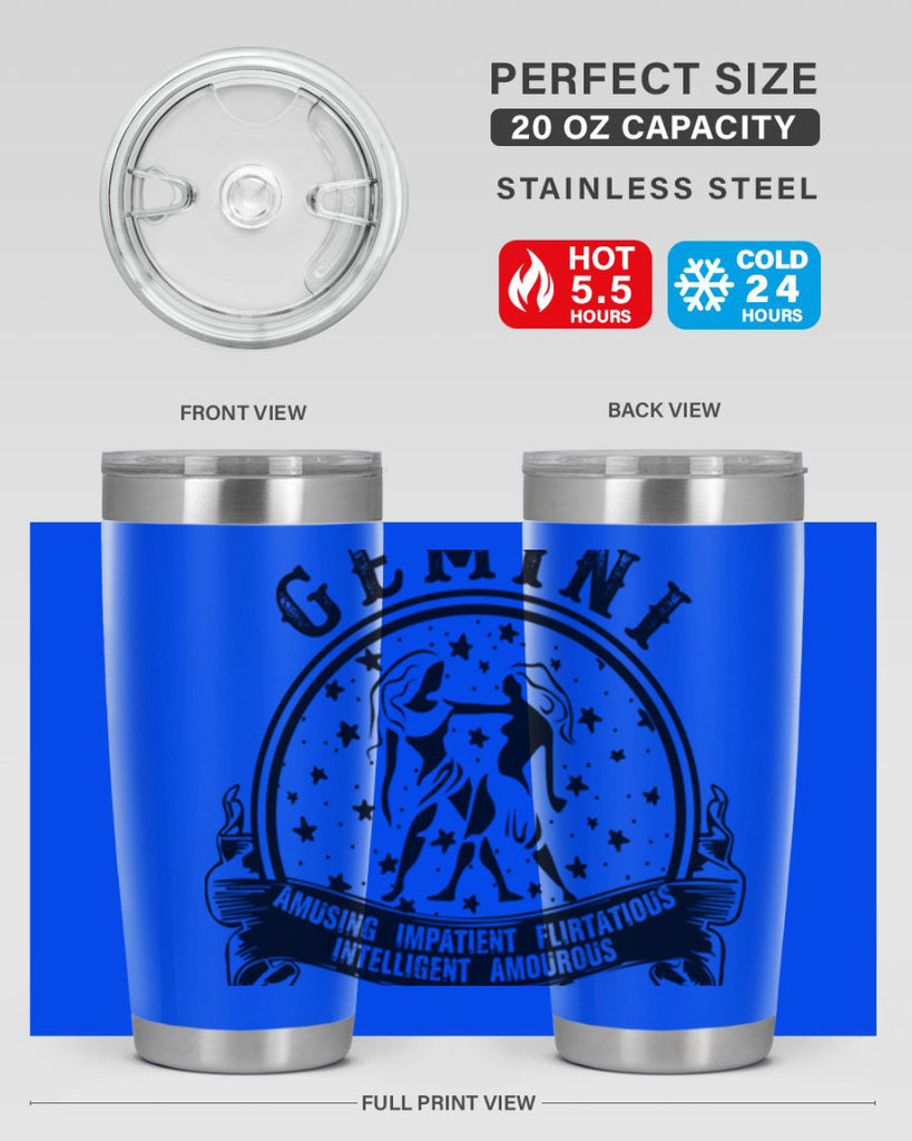 Gemini 9#- zodiac- Tumbler
