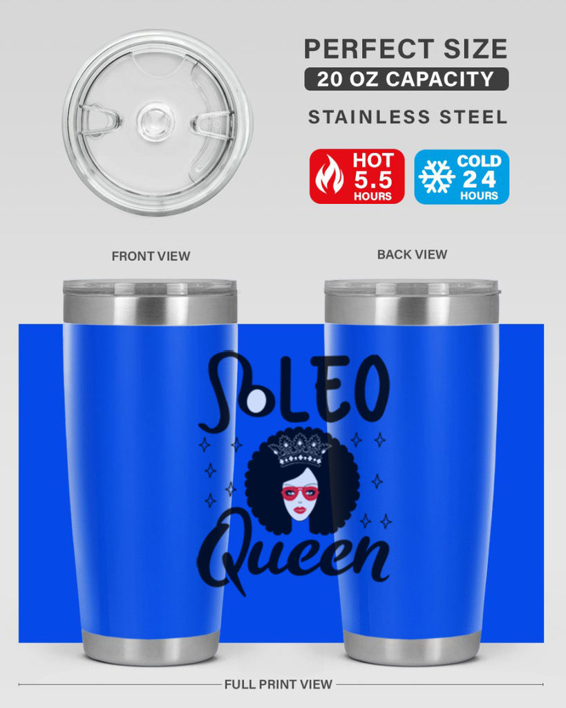 Leo queen 294#- zodiac- Tumbler