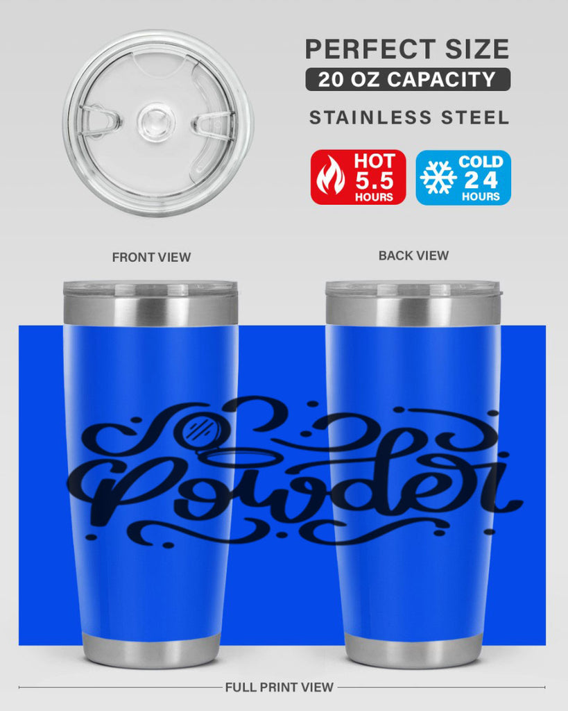 SinglePowder Style 24#- make up- Tumbler
