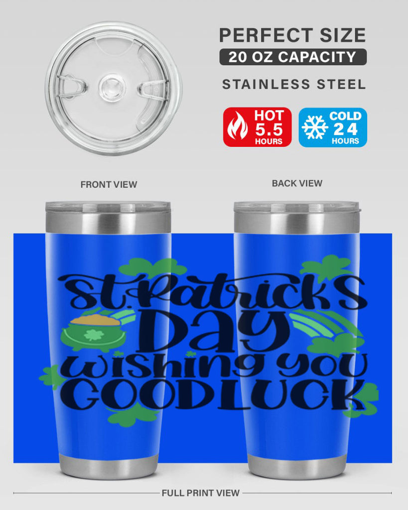 St Patricks Day Wishing You Good Luck Style 27#- St Patricks Day- Tumbler