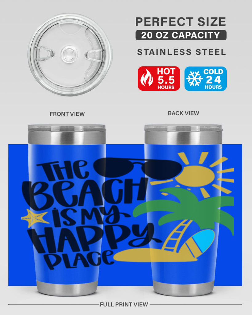 The Beach Is My Happy Place Style 12#- summer- Tumbler