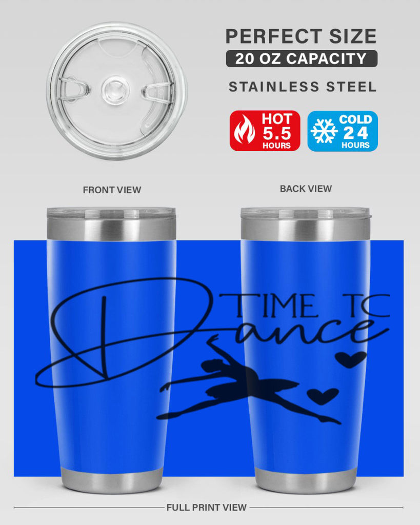 Time to Dance 85#- ballet- Tumbler