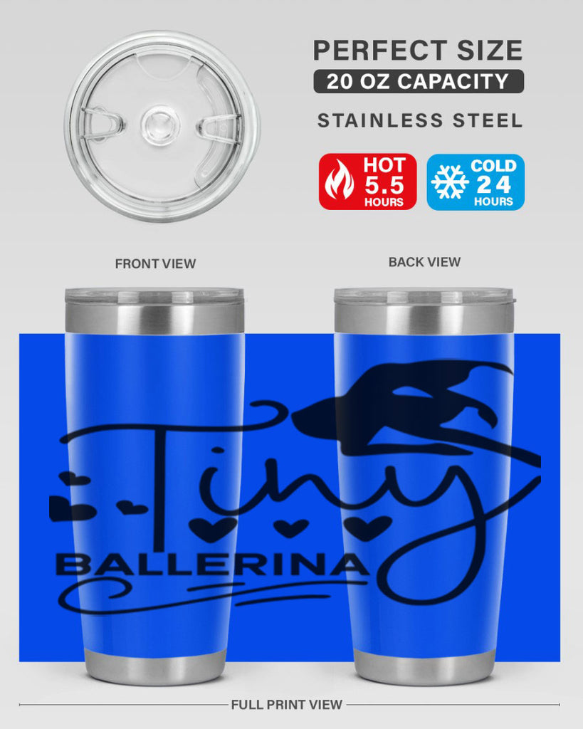 Tiny Ballerina 89#- ballet- Tumbler