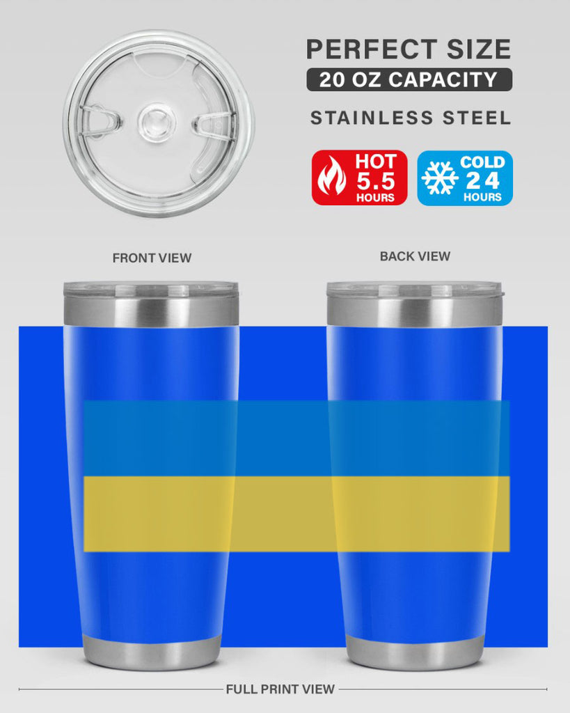 Ukraine 13#- world flags- Tumbler