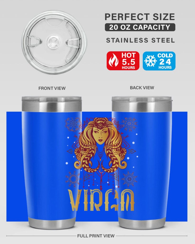 Virgo 542#- zodiac- Tumbler