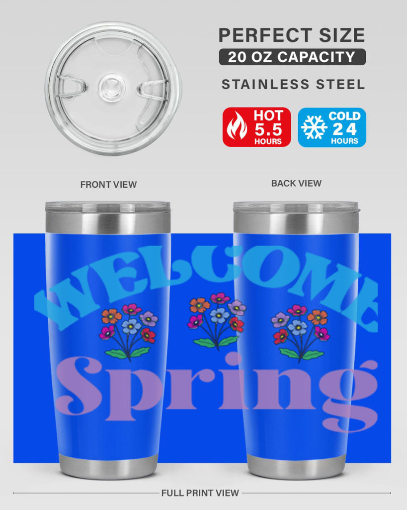 Welcome Spring  600#- spring- Tumbler