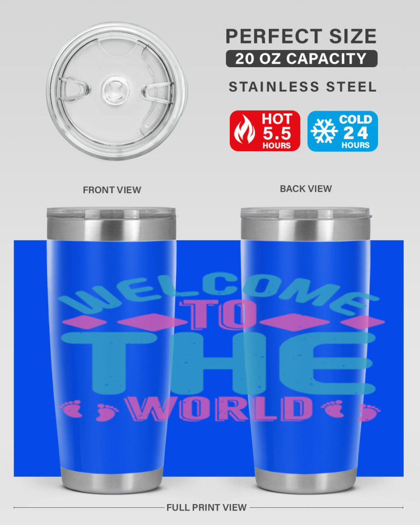 Welcome to the world Style 162#- baby- tumbler