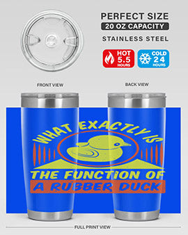 What exactly is the function of a rubber duck Style 10#- duck- Tumbler