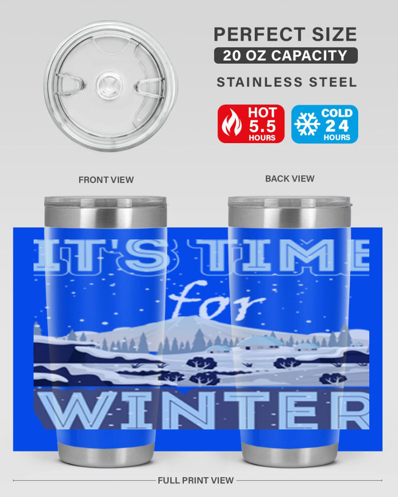 Winter 542#- winter- Tumbler