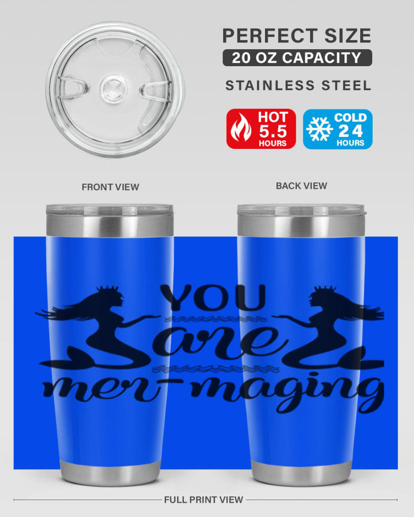 You are mermaging design 686#- mermaid- Tumbler