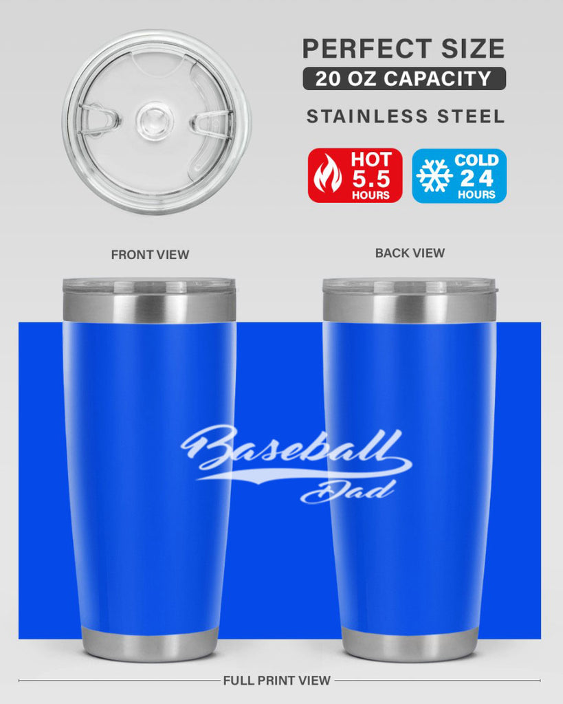 baseball dadi 50#- dad- Tumbler