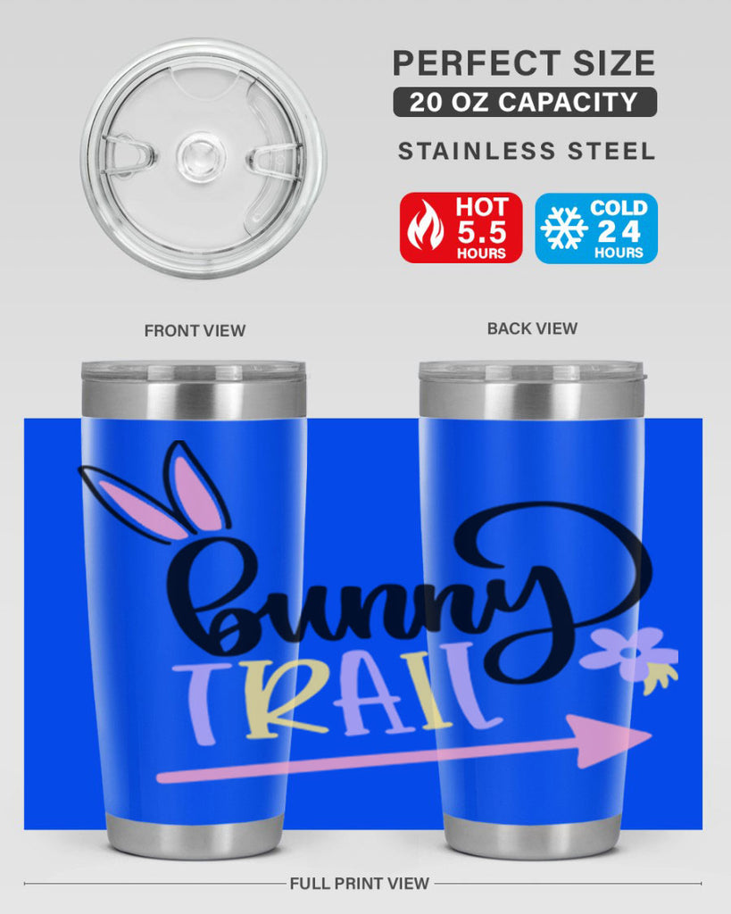 bunny trail 67#- easter- Tumbler