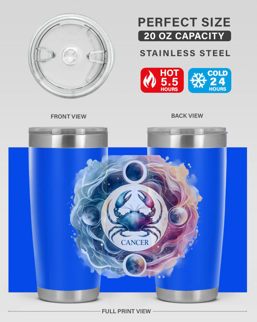 cancer 168#- zodiac- Tumbler