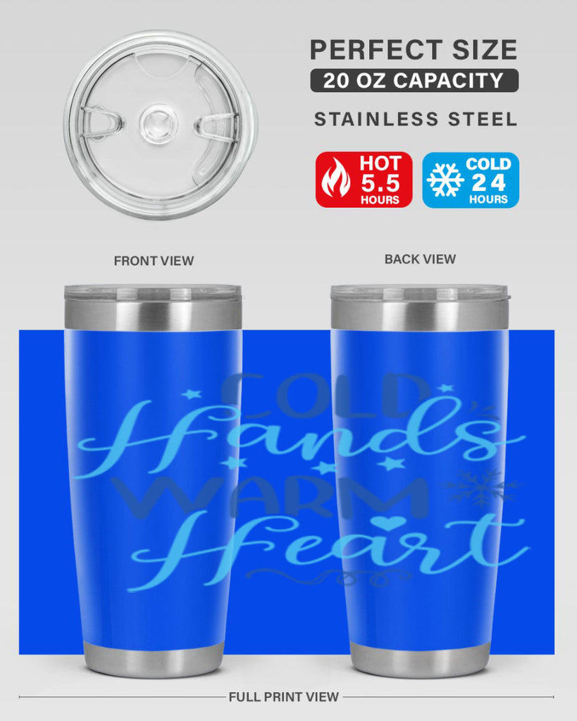 cold hands warm heart 51#- winter- Tumbler