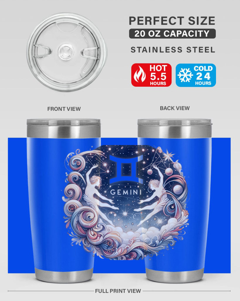 gemini 248#- zodiac- Tumbler