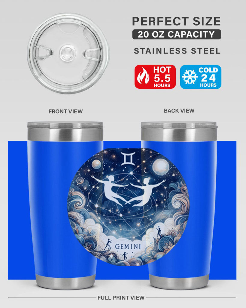 gemini 249#- zodiac- Tumbler