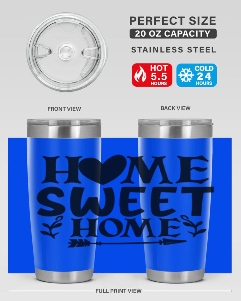 home sweet home 27#- home- Tumbler