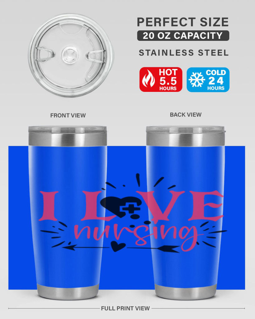 i love nursing Style Style 174#- nurse- tumbler