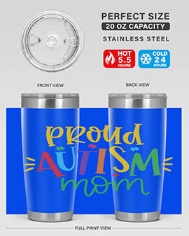 proud autism mom Style 35#- autism- Tumbler
