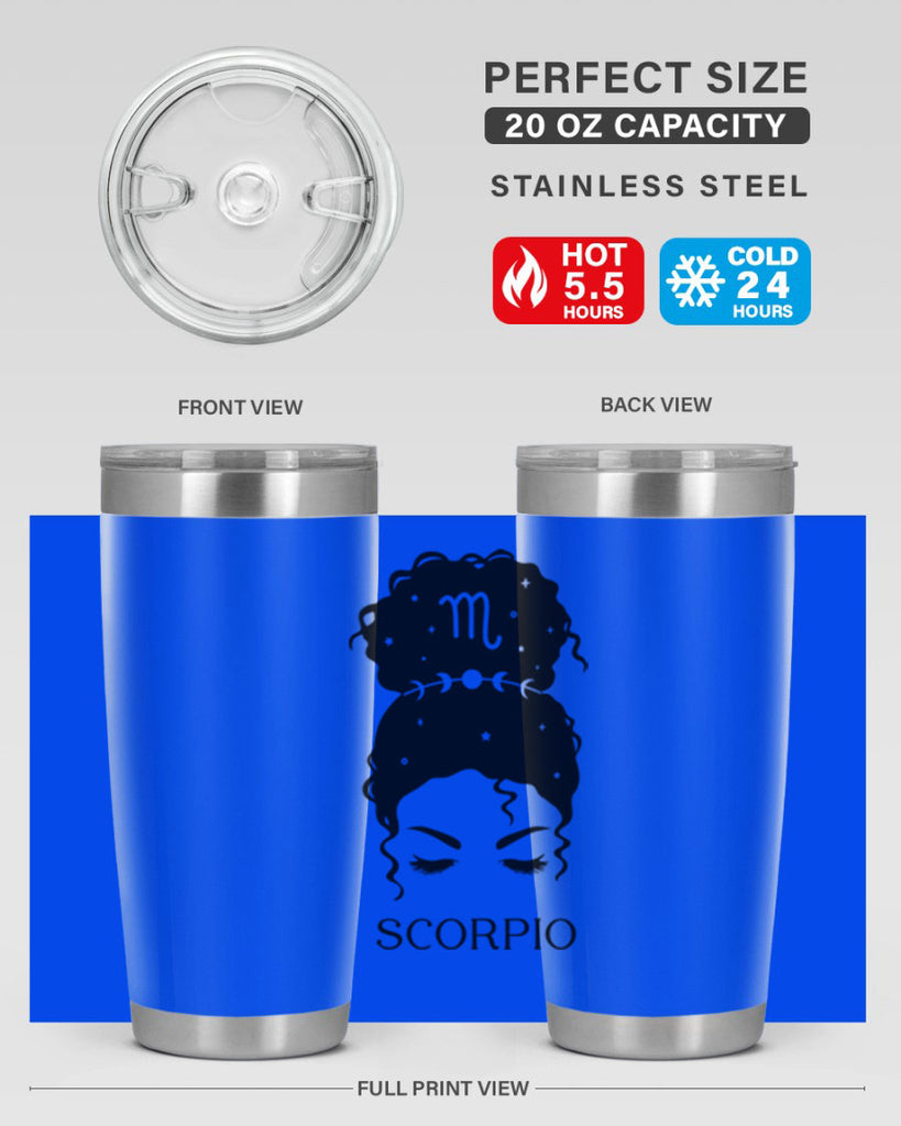 scorpio 453#- zodiac- Tumbler