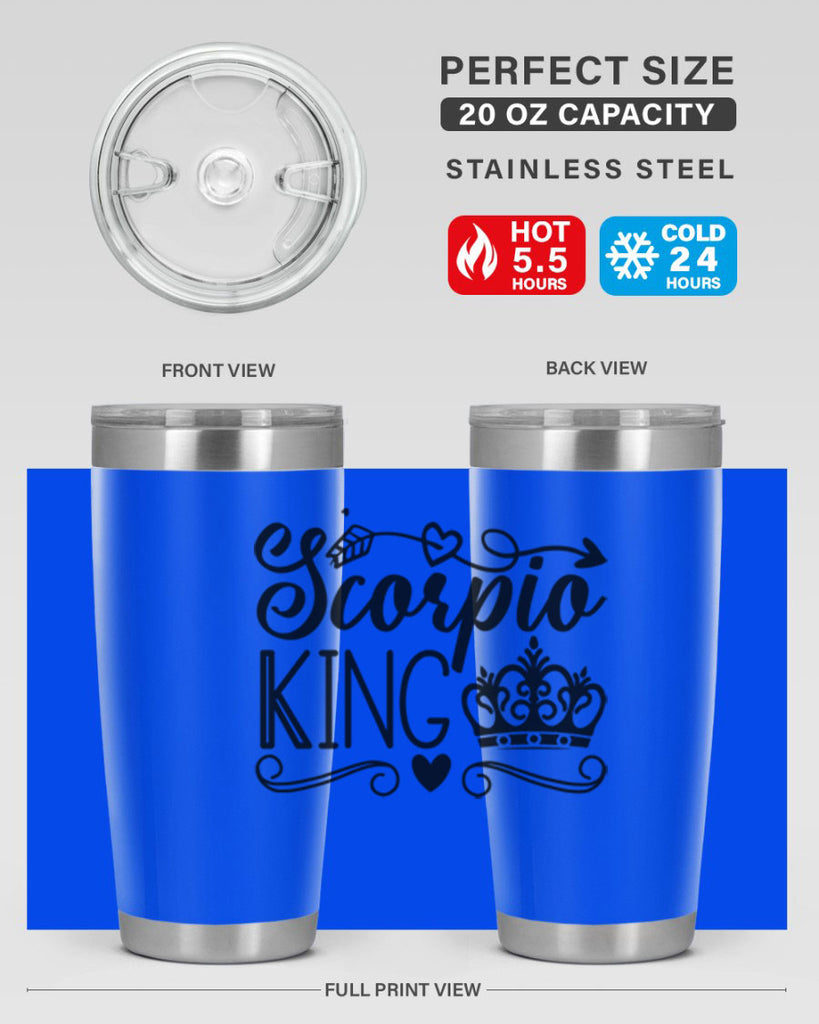 scorpio king 443#- zodiac- Tumbler