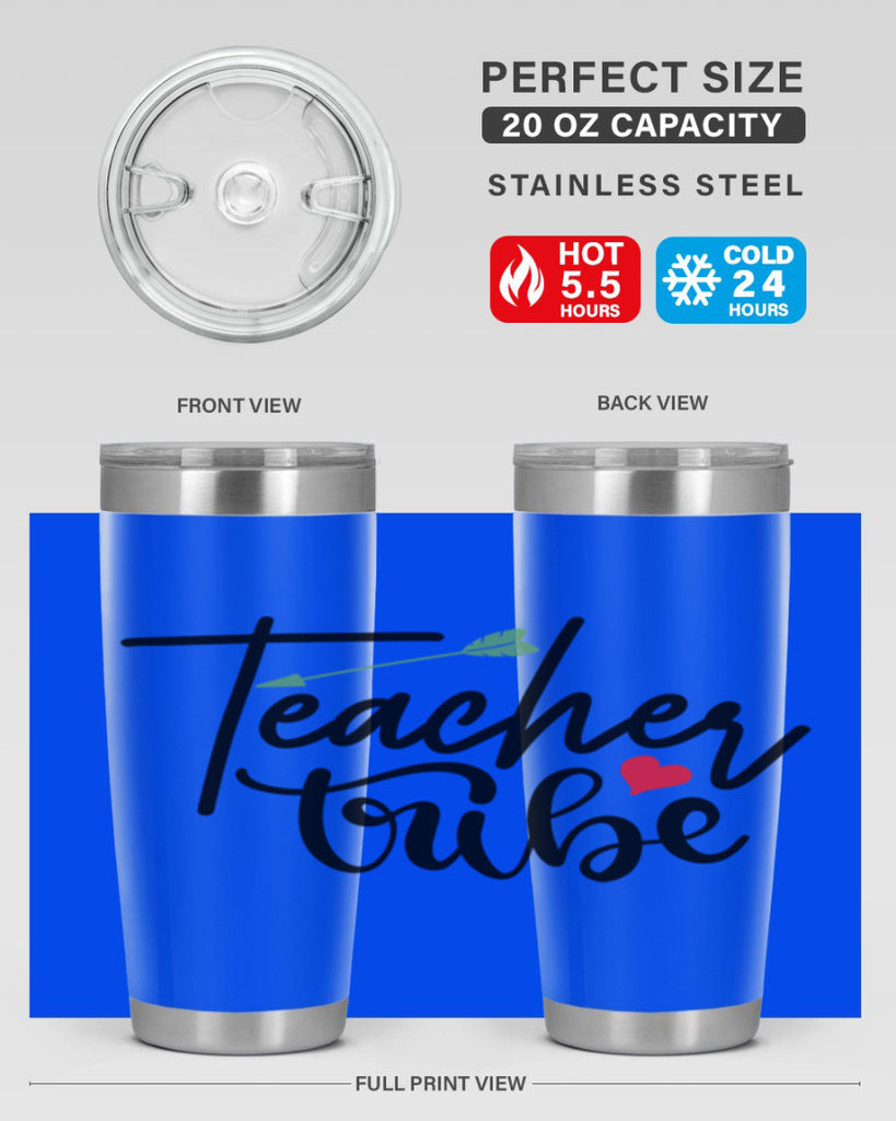teacher tribe Style 139#- teacher- tumbler