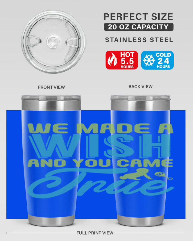we made a wish and you can true Style 164#- baby- tumbler