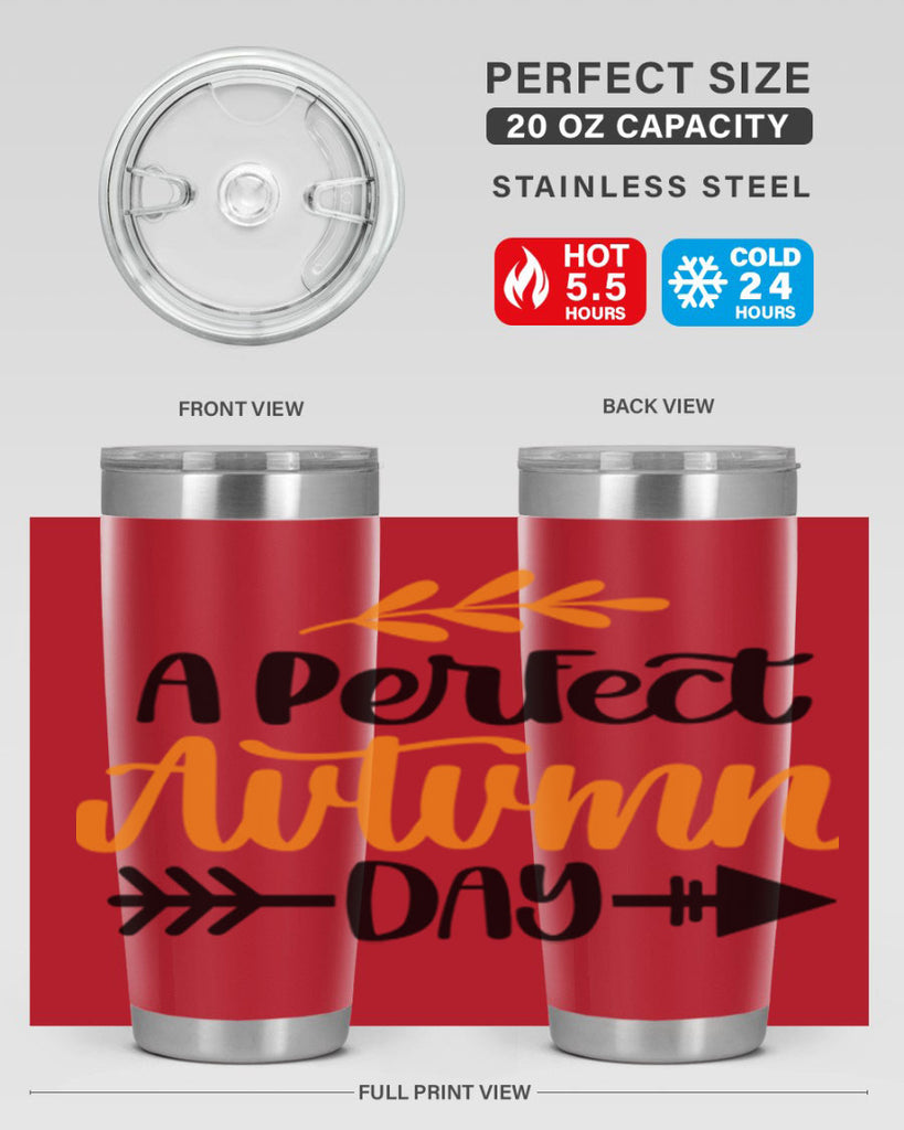 A Perfect Autumn Day 470#- fall- Tumbler