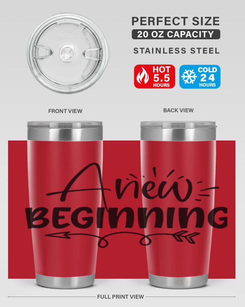 A new beginning 1#- spring- Tumbler