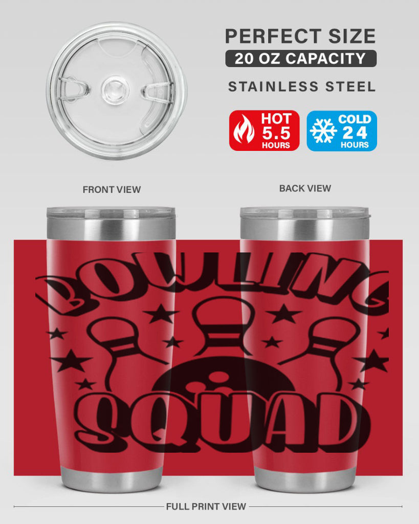 Bowling squad 1403#- bowlig- Tumbler