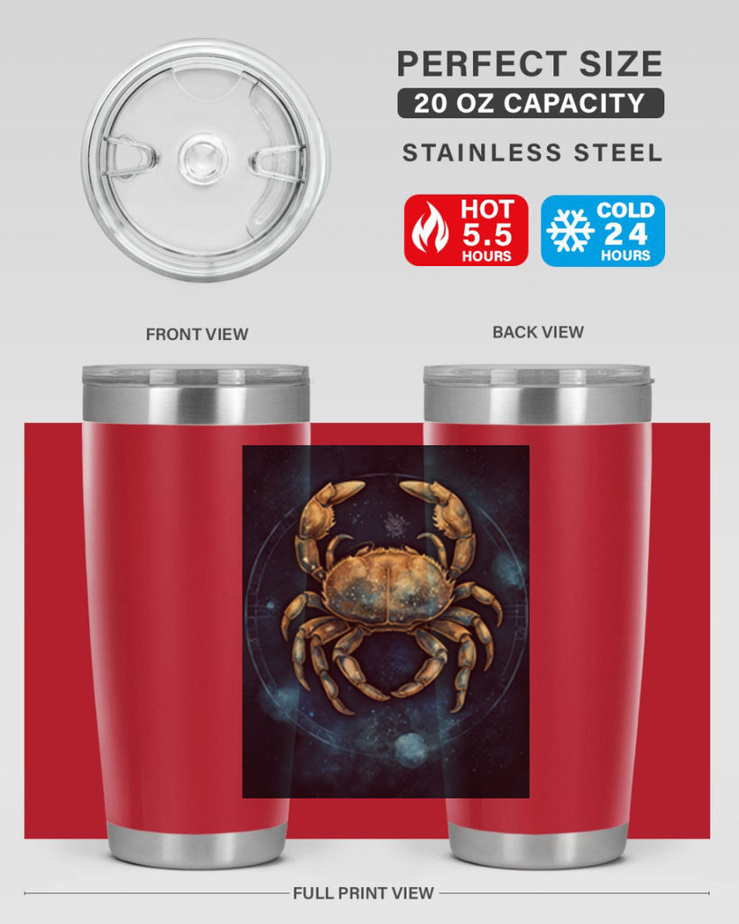 Cancer 57#- zodiac- Tumbler