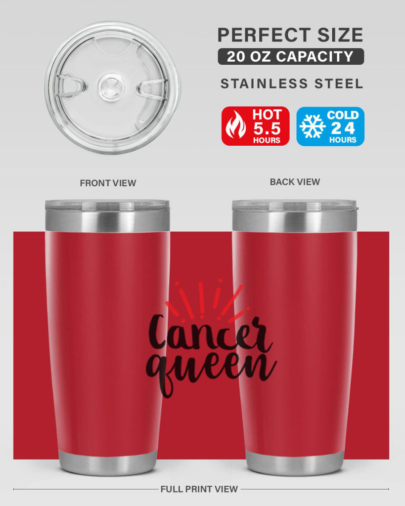 Cancer queen 149#- zodiac- Tumbler