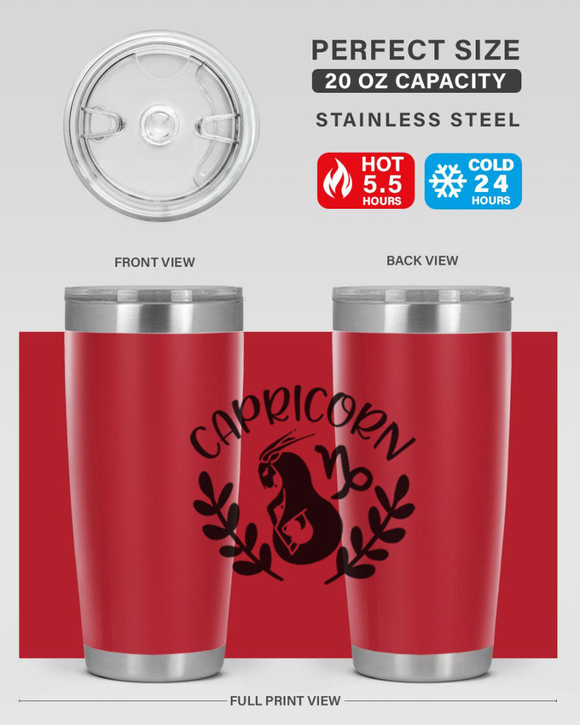 Capricorn 192#- zodiac- Tumbler