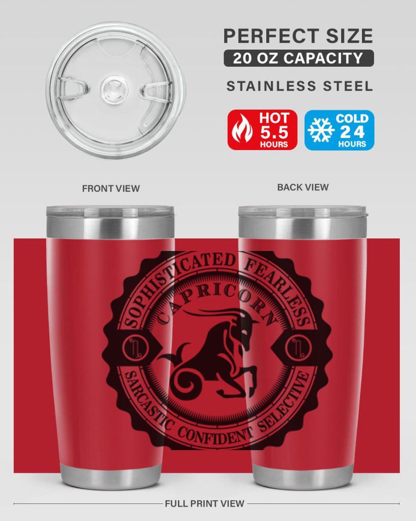 Capricorn 40#- zodiac- Tumbler